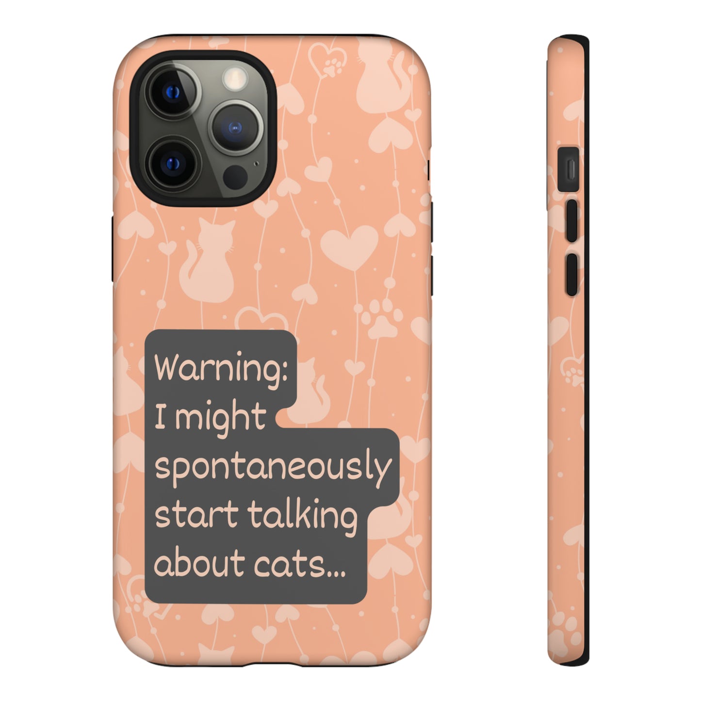 Cat Chats 😸 | Hardshell Phone Case
