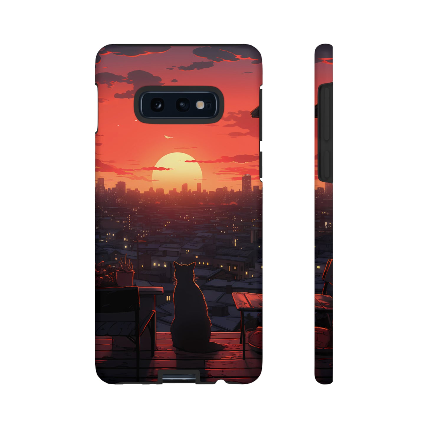 Twilight Whiskers | Hardshell Phone Case