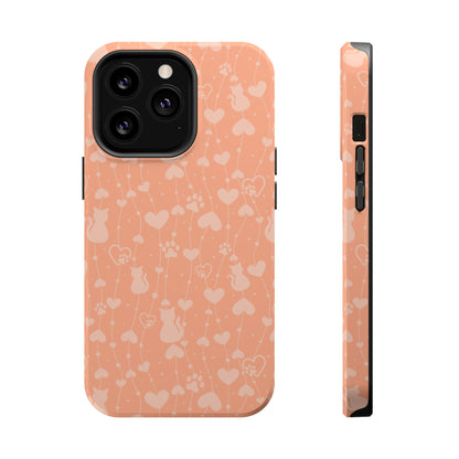 Paws & Hearts | MagSafe Hardshell Phone Case