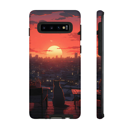 Twilight Whiskers | Hardshell Phone Case