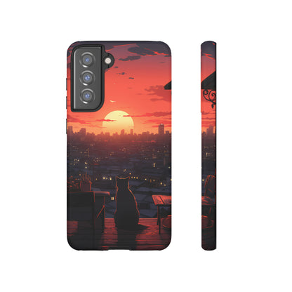 Twilight Whiskers | Hardshell Phone Case