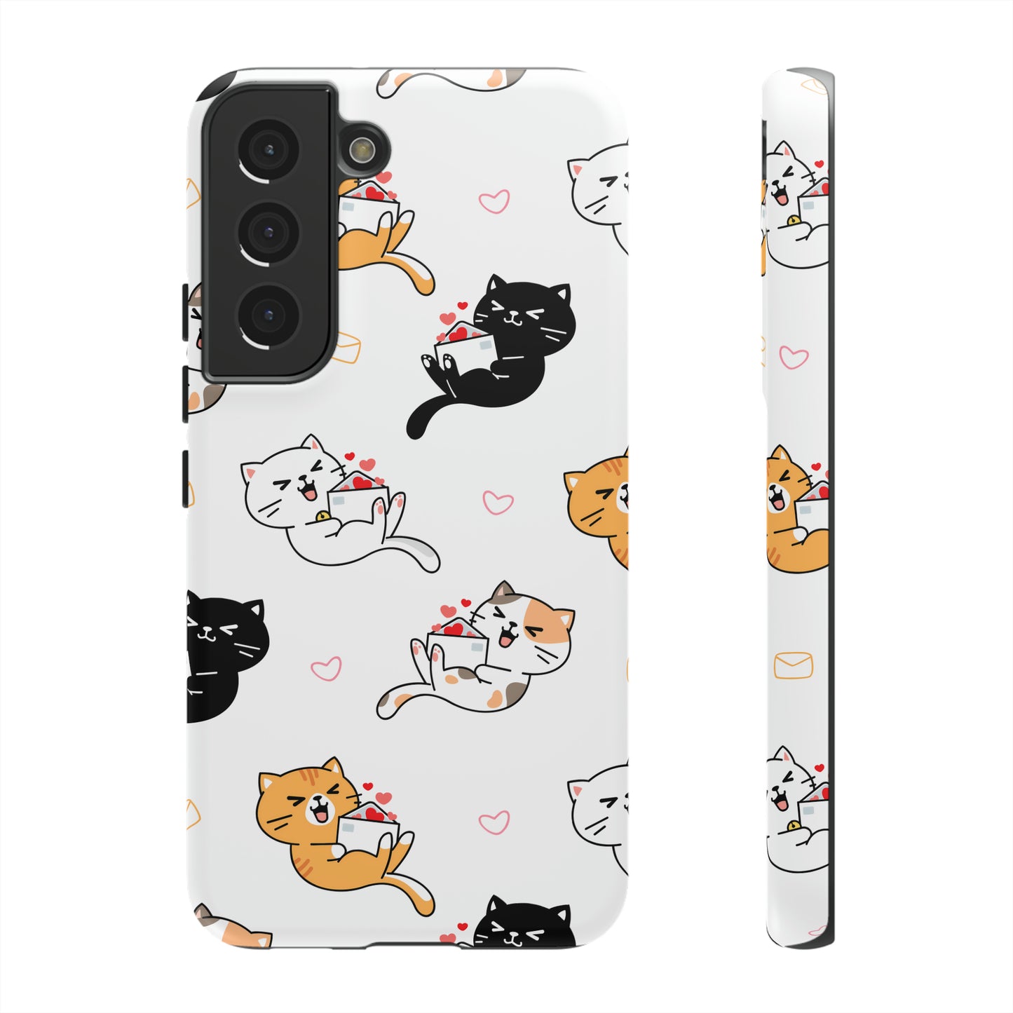 Purr-fect Love Letters | Hardshell Phone Case