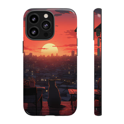 Twilight Whiskers | Hardshell Phone Case