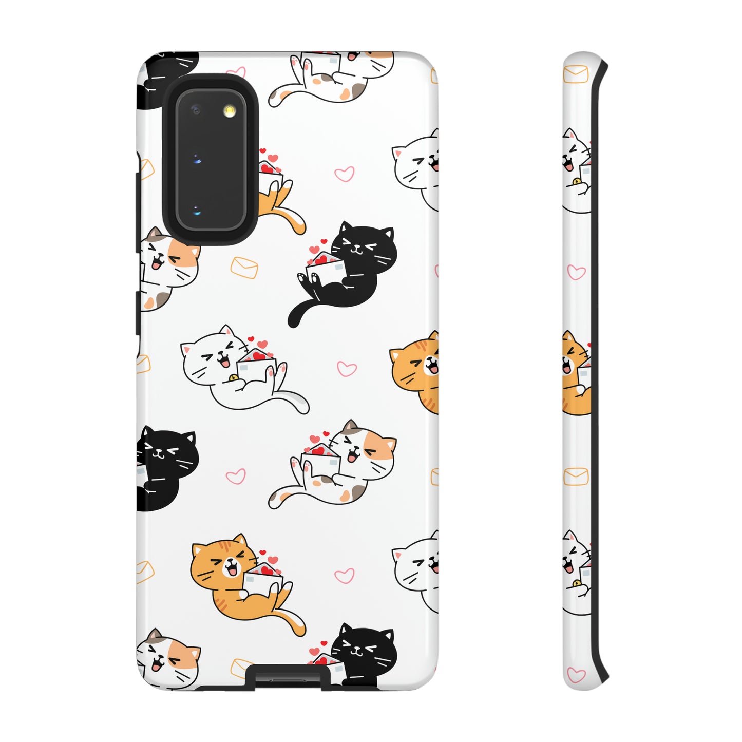 Purr-fect Love Letters | Hardshell Phone Case