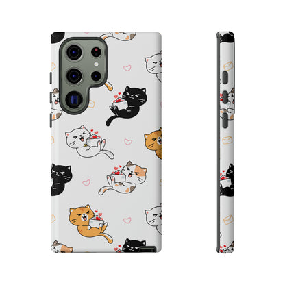 Purr-fect Love Letters | Hardshell Phone Case