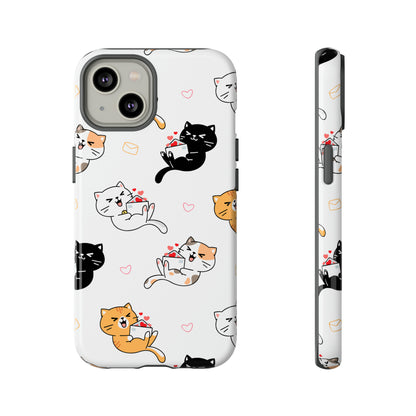 Purr-fect Love Letters | Hardshell Phone Case