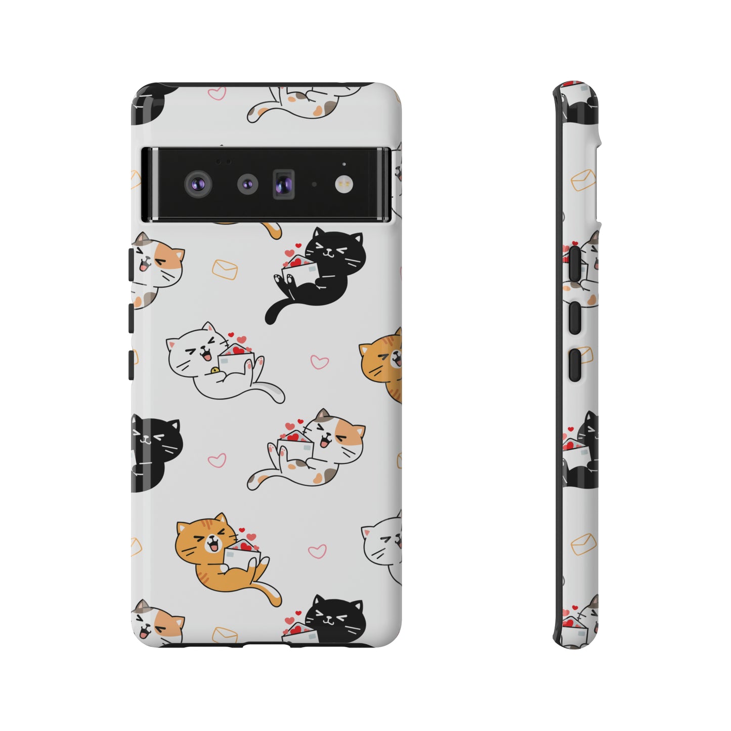 Purr-fect Love Letters | Hardshell Phone Case