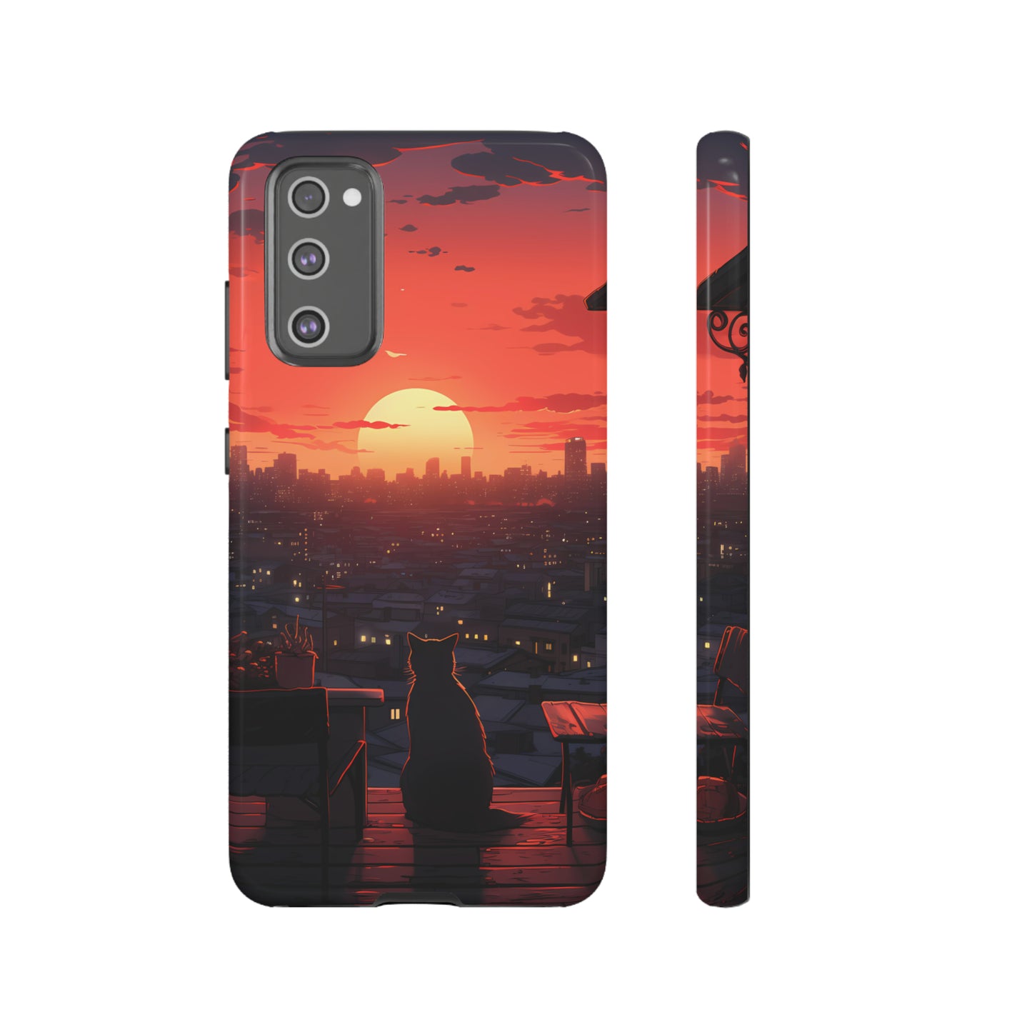 Twilight Whiskers | Hardshell Phone Case