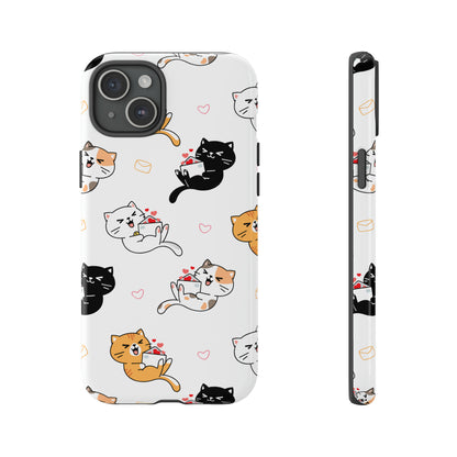 Purr-fect Love Letters | Hardshell Phone Case