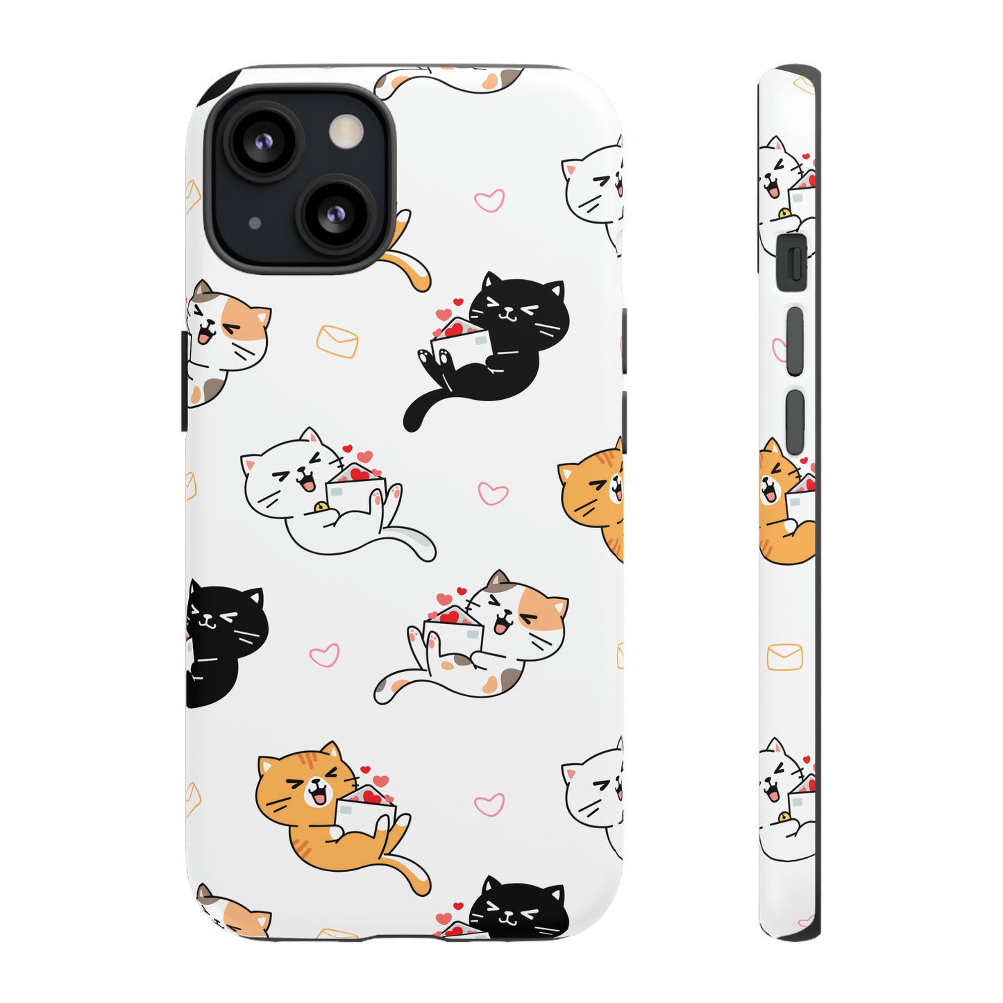 Purr-fect Love Letters | Hardshell Phone Case