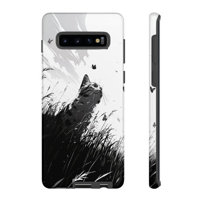 Monochrome Whimsy | Hardshell Phone Case