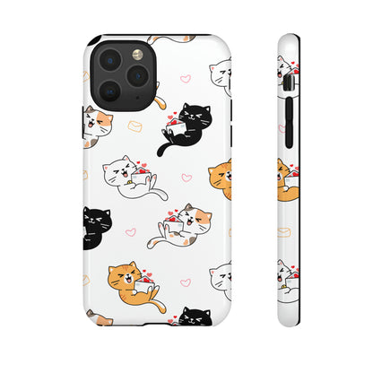 Purr-fect Love Letters | Hardshell Phone Case