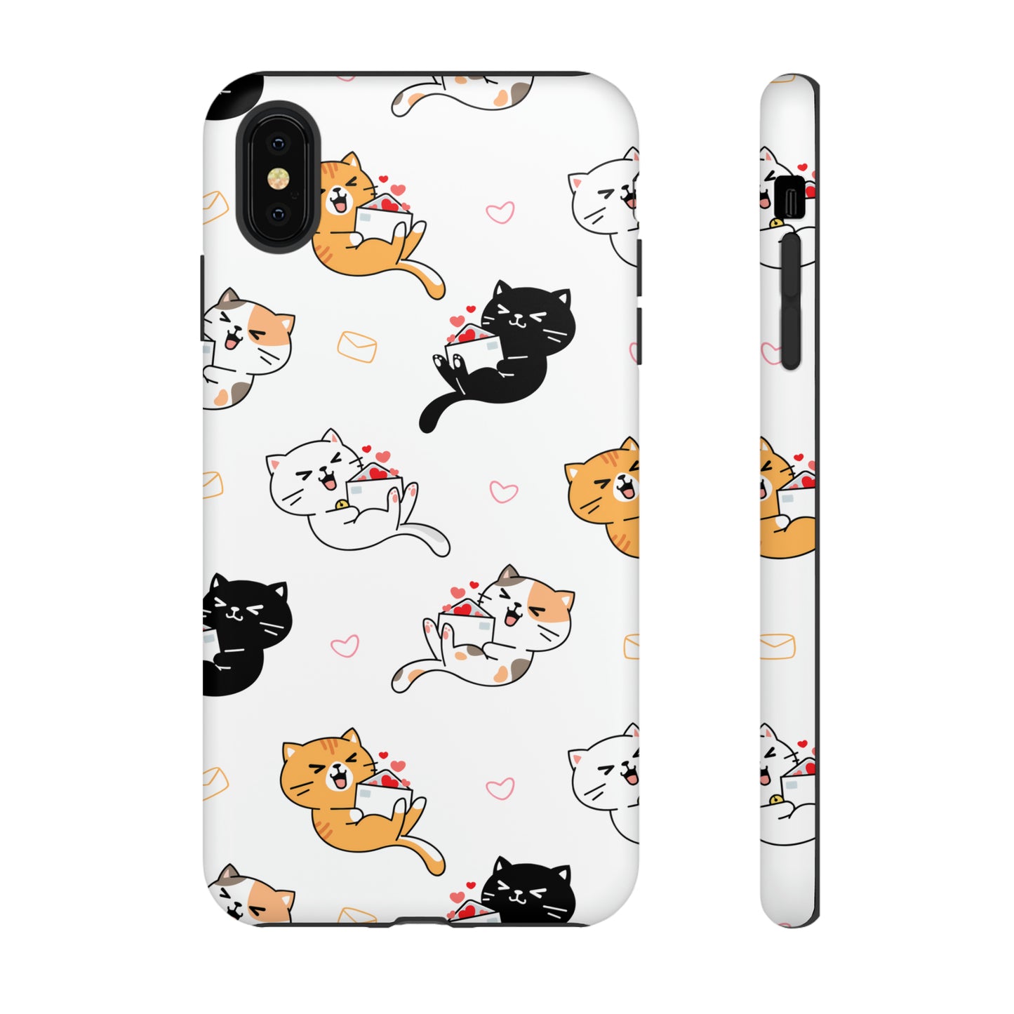 Purr-fect Love Letters | Hardshell Phone Case