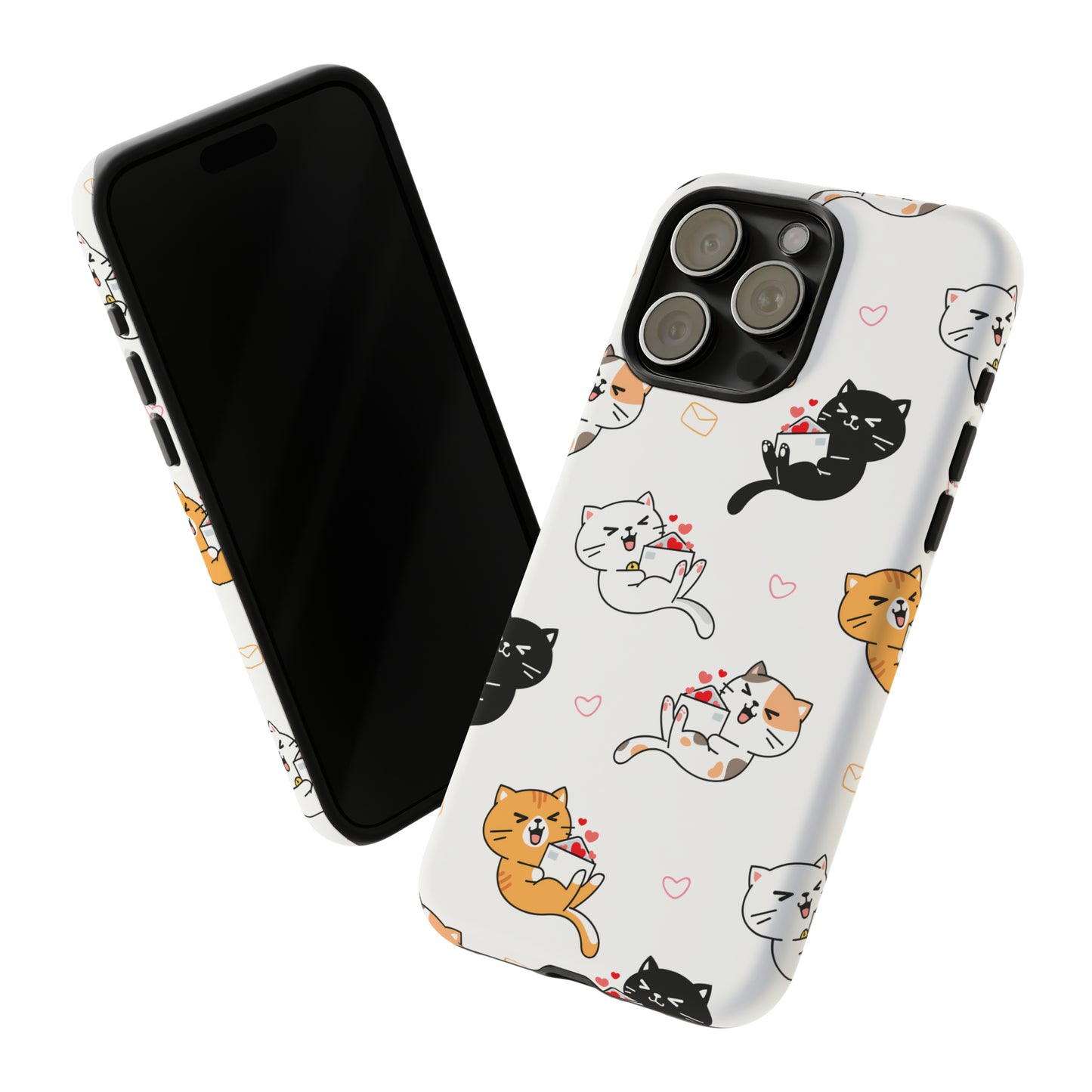 Purr-fect Love Letters | Hardshell Phone Case