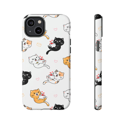 Purr-fect Love Letters | Hardshell Phone Case