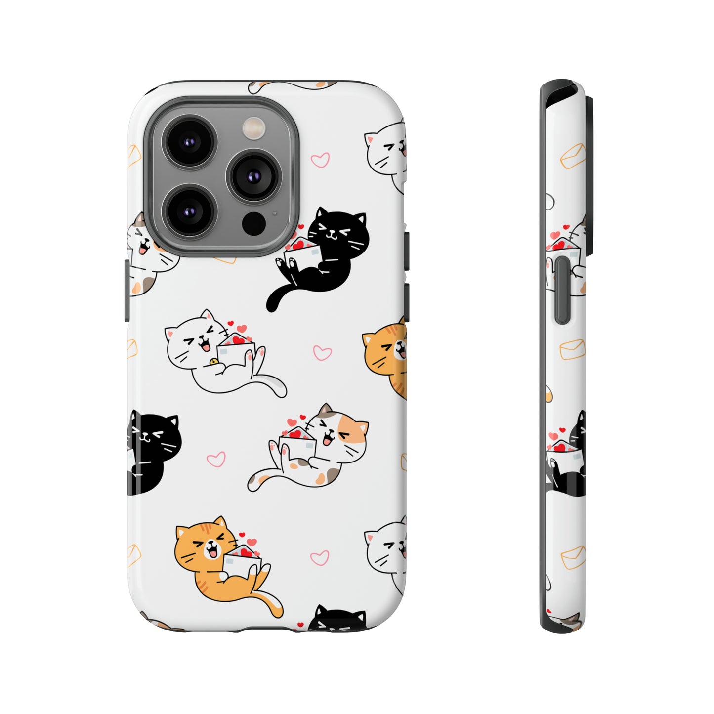 Purr-fect Love Letters | Hardshell Phone Case