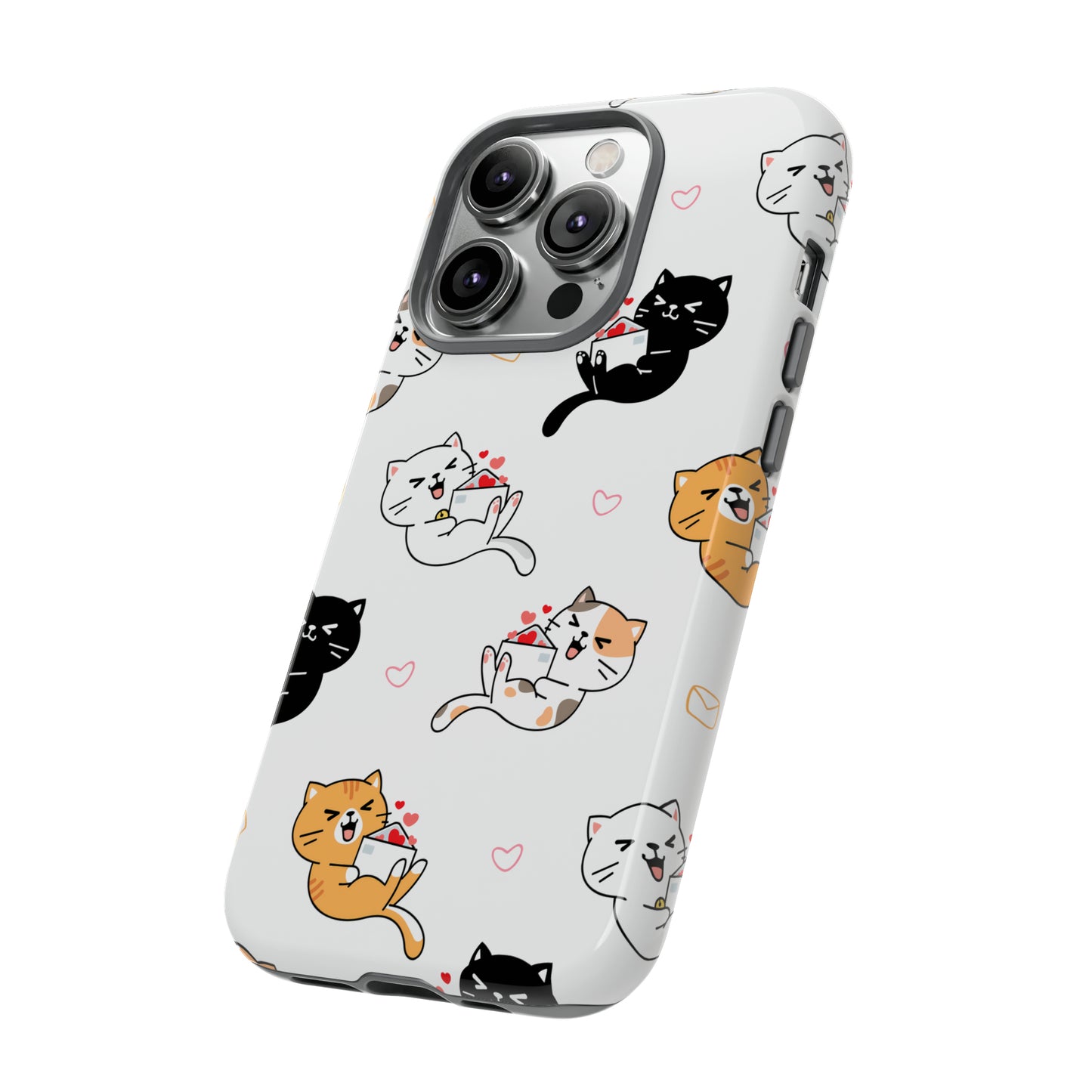 Purr-fect Love Letters | Hardshell Phone Case