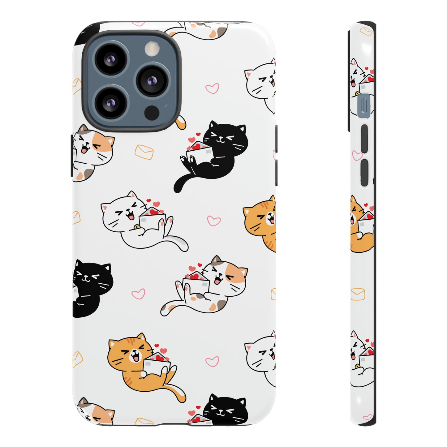 Purr-fect Love Letters | Hardshell Phone Case