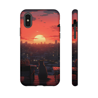 Twilight Whiskers | Hardshell Phone Case