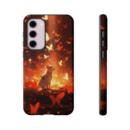 Enchanted Butterfly Chase | Hardshell Phone Case