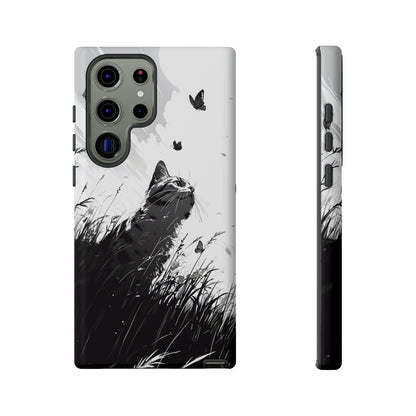 Monochrome Whimsy | Hardshell Phone Case