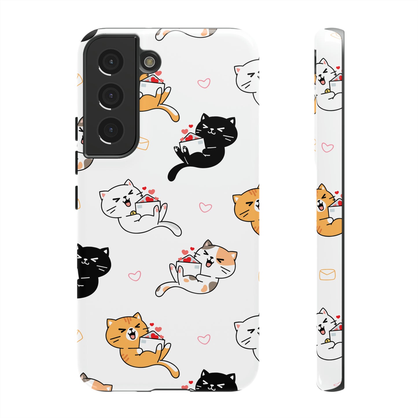 Purr-fect Love Letters | Hardshell Phone Case