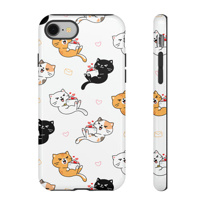 Purr-fect Love Letters | Hardshell Phone Case