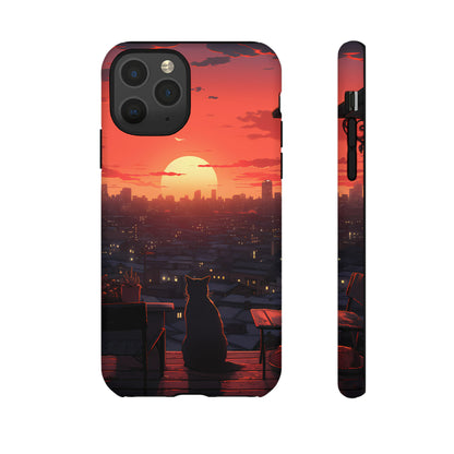 Twilight Whiskers | Hardshell Phone Case