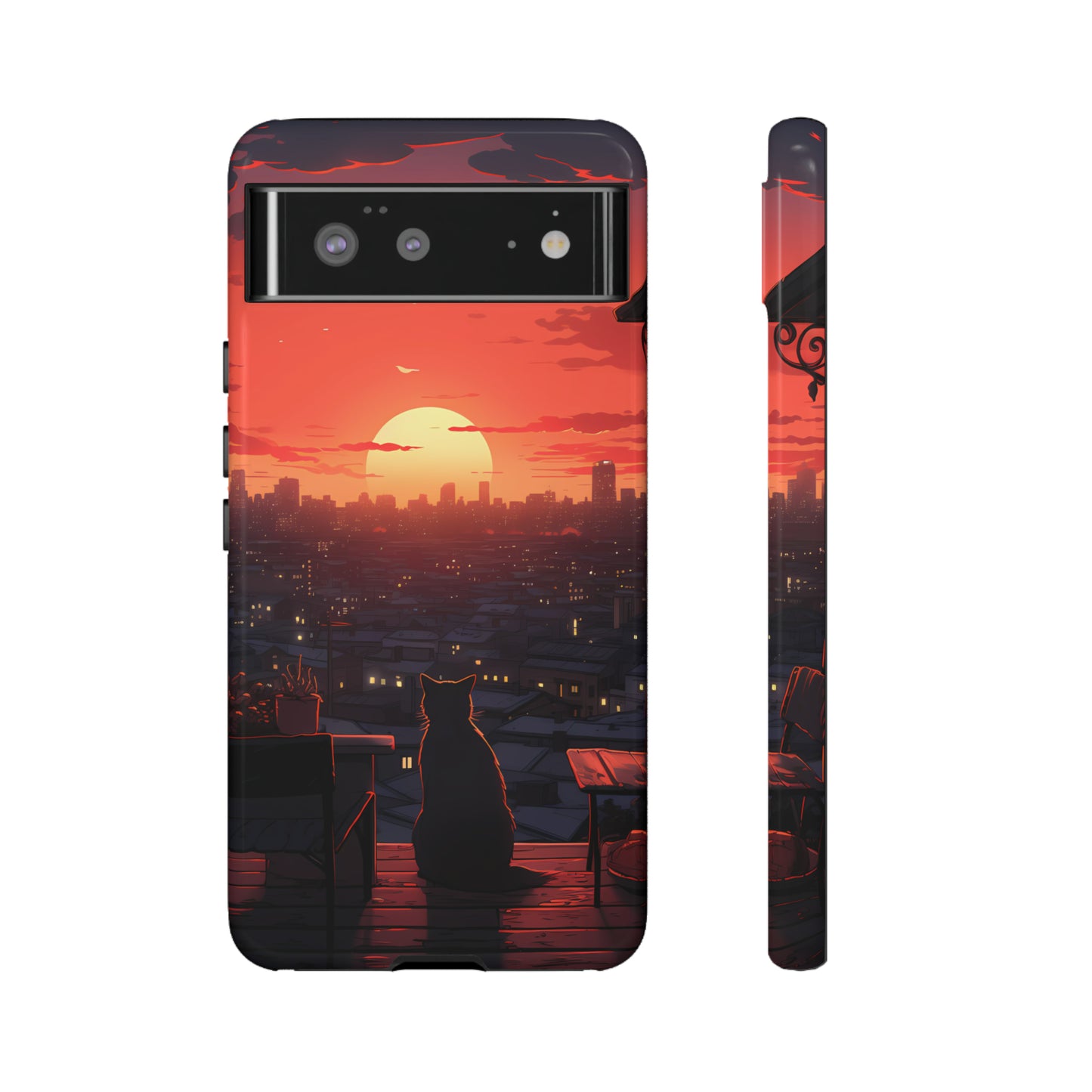 Twilight Whiskers | Hardshell Phone Case