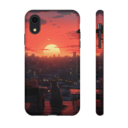 Twilight Whiskers | Hardshell Phone Case