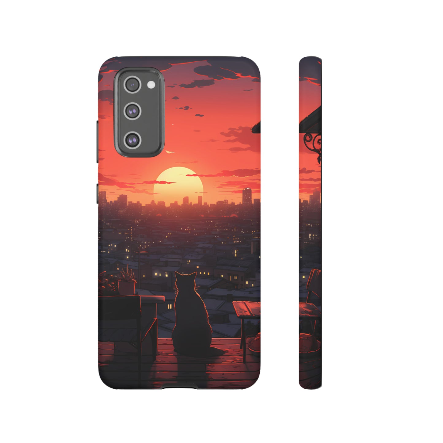 Twilight Whiskers | Hardshell Phone Case