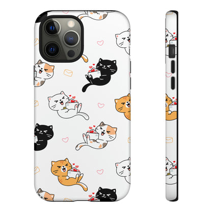 Purr-fect Love Letters | Hardshell Phone Case