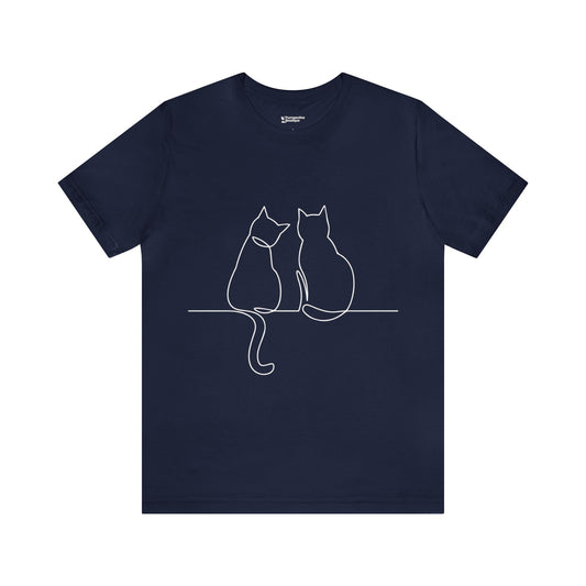 Furry Friends | Minimal Unisex T-shirt