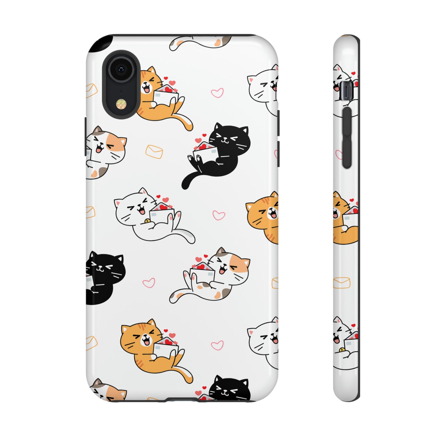 Purr-fect Love Letters | Hardshell Phone Case