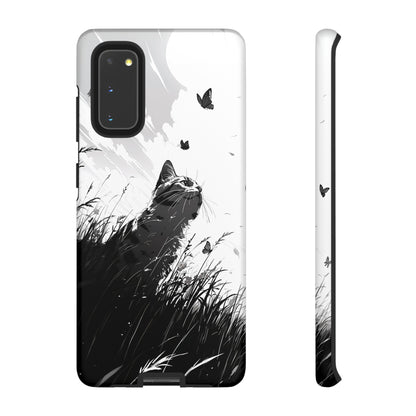 Monochrome Whimsy | Hardshell Phone Case