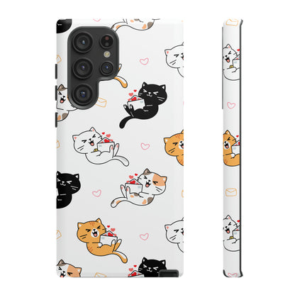 Purr-fect Love Letters | Hardshell Phone Case