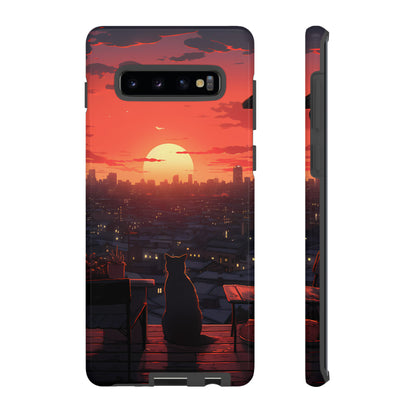 Twilight Whiskers | Hardshell Phone Case