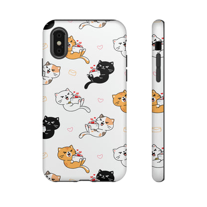 Purr-fect Love Letters | Hardshell Phone Case