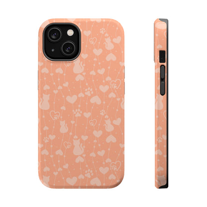 Paws & Hearts | MagSafe Hardshell Phone Case