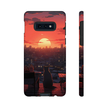 Twilight Whiskers | Hardshell Phone Case