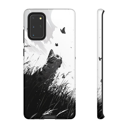 Monochrome Whimsy | Hardshell Phone Case