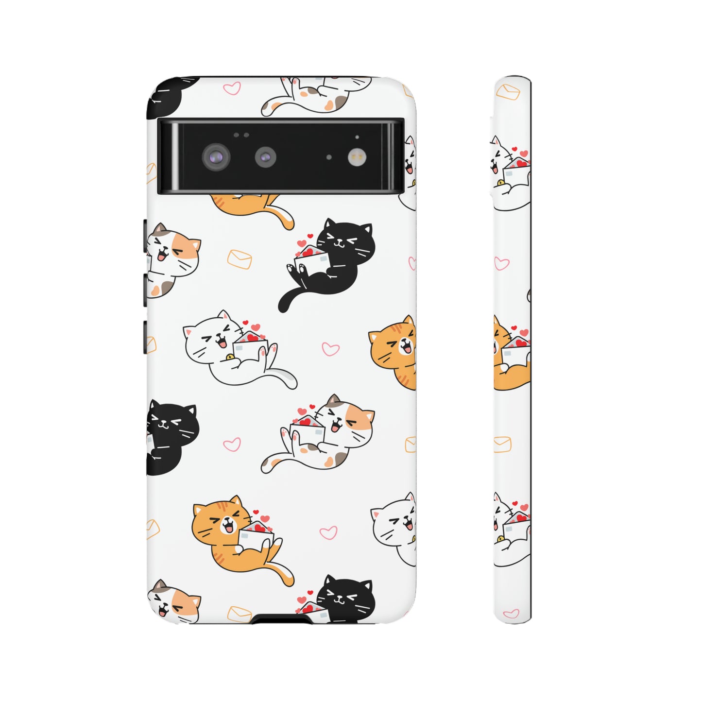 Purr-fect Love Letters | Hardshell Phone Case