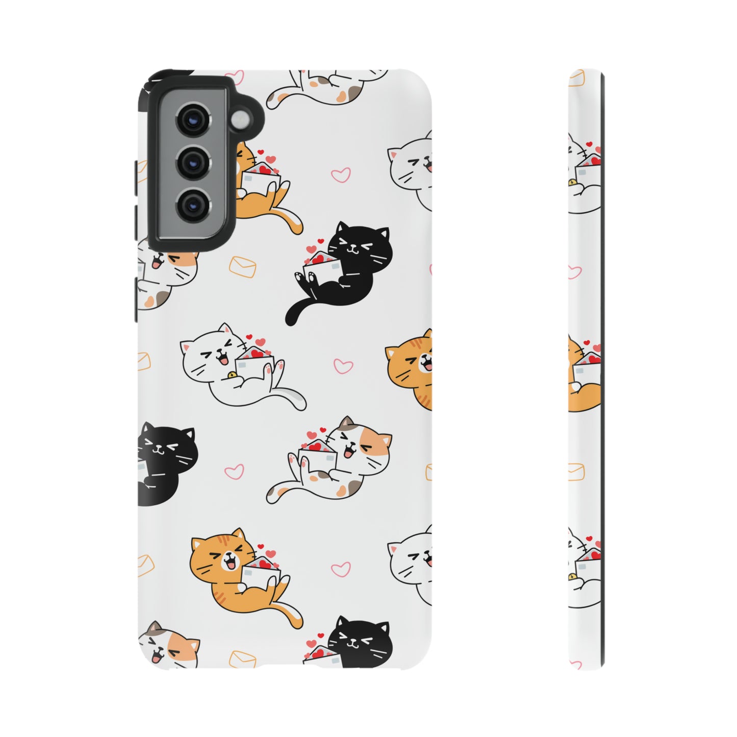 Purr-fect Love Letters | Hardshell Phone Case