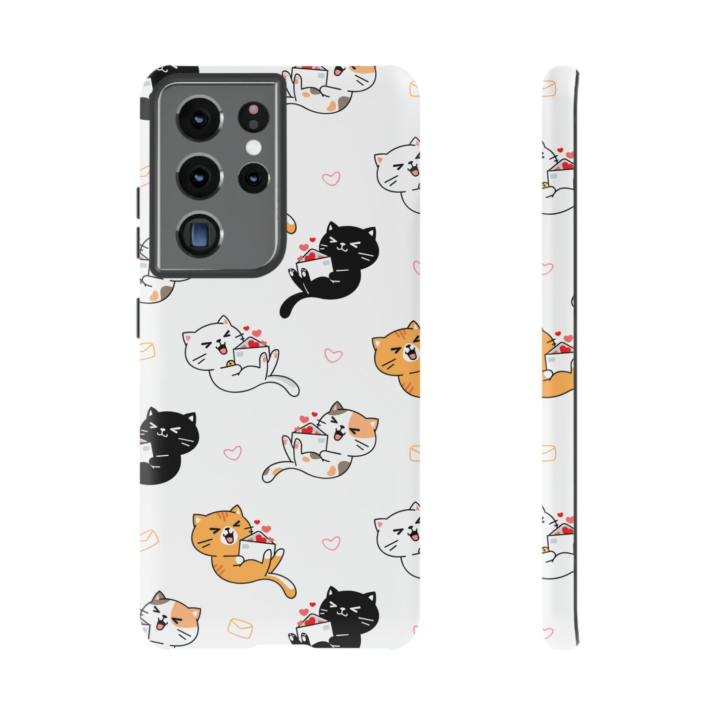 Purr-fect Love Letters | Hardshell Phone Case