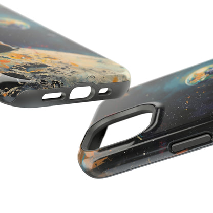 Planetary Purr-spective | MagSafe Hardshell Phone Case