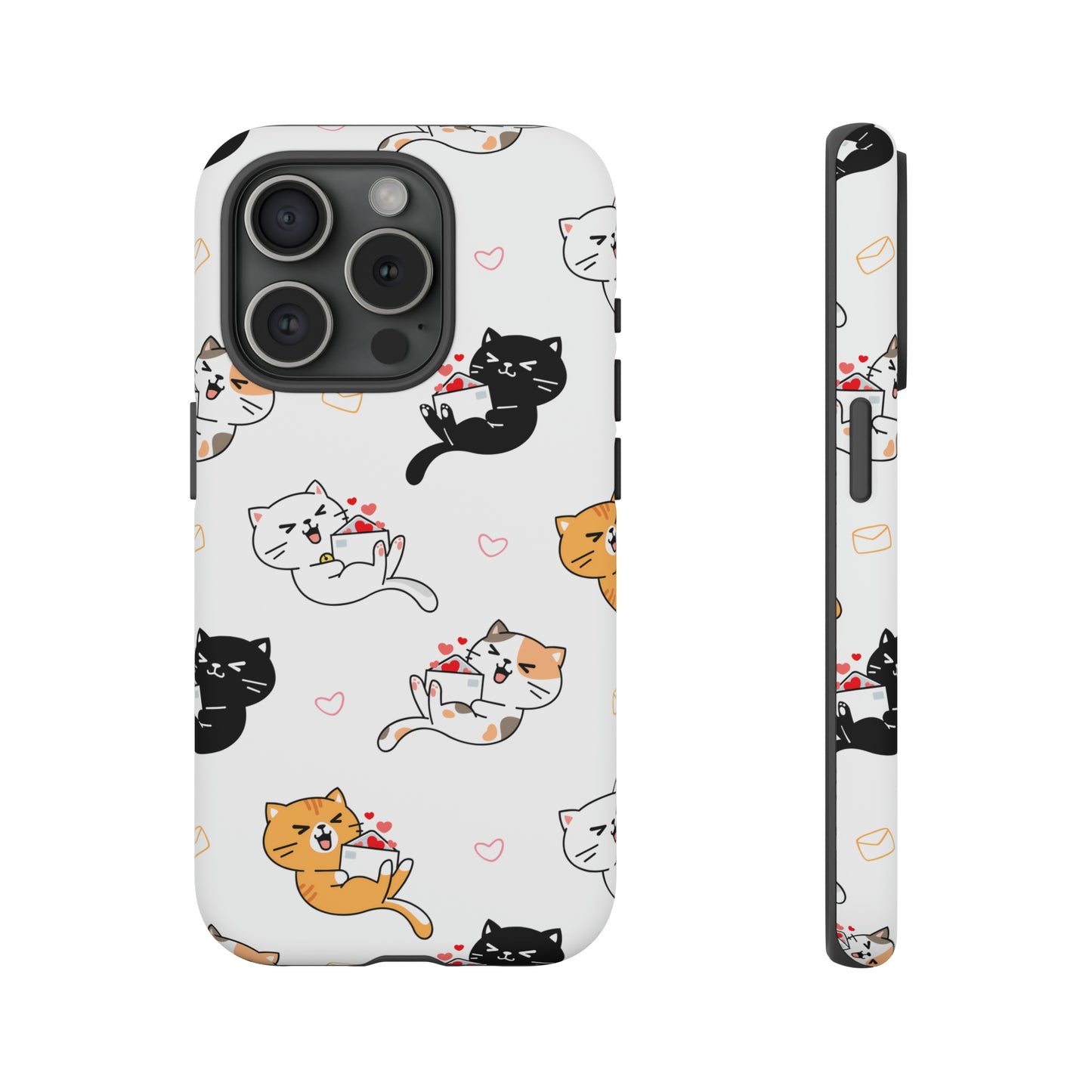 Purr-fect Love Letters | Hardshell Phone Case