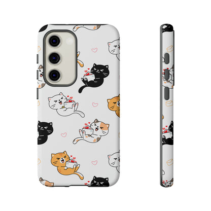 Purr-fect Love Letters | Hardshell Phone Case