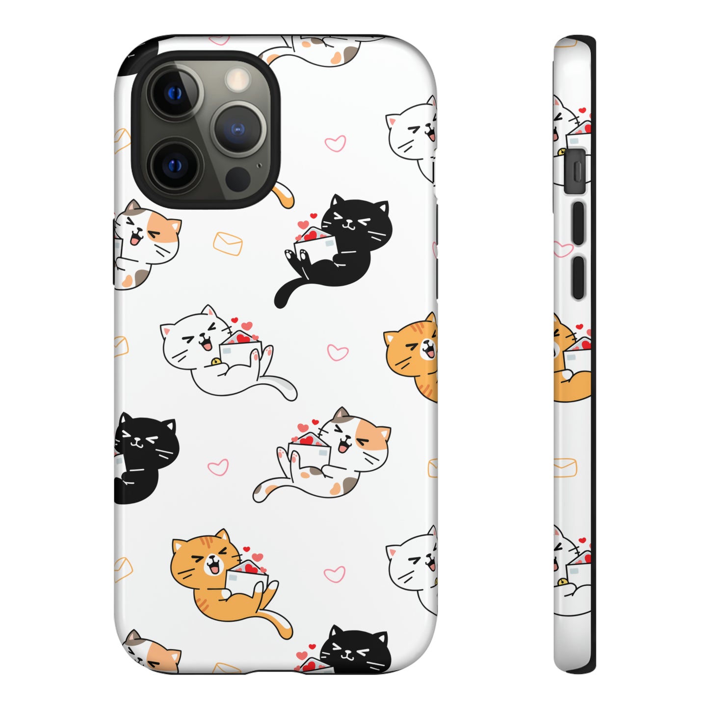 Purr-fect Love Letters | Hardshell Phone Case