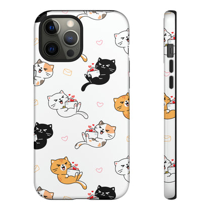 Purr-fect Love Letters | Hardshell Phone Case