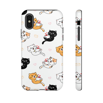 Purr-fect Love Letters | Hardshell Phone Case